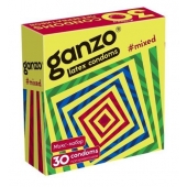 Микс-набор из 30 презервативов Ganzo Mixed - Ganzo - купить с доставкой в Новокуйбышевске
