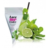 Съедобное согревающее массажное масло Love Me Tender Mojito с ароматом мохито - 10 мл. - Love to Love - купить с доставкой в Новокуйбышевске