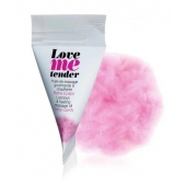 Съедобное согревающее массажное масло Love Me Tender Cotton Candy с ароматом сладкой ваты - 10 мл. - Love to Love - купить с доставкой в Новокуйбышевске