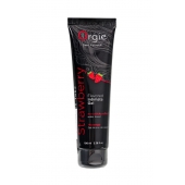 Интимный гель на водной основе Lube Tube Strawberry с клубничным вкусом - 100 мл. - ORGIE - купить с доставкой в Новокуйбышевске