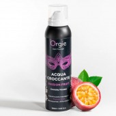 Хрустящая пенка для массажа Acqua Croccante Passion Fruit - 150 мл. - ORGIE - купить с доставкой в Новокуйбышевске