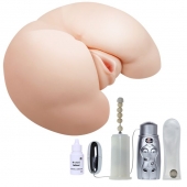 Вибрирующий мастурбатор-попка с ротацией и пультом управления - Baile - в Новокуйбышевске купить с доставкой