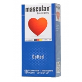 Презервативы с пупырышками Masculan Dotted - 10 шт. - Masculan - купить с доставкой в Новокуйбышевске