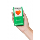 Презервативы анатомической формы Masculan Anatomic - 10 шт. - Masculan - купить с доставкой в Новокуйбышевске
