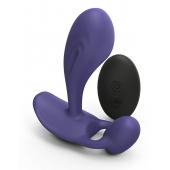 Темно-синий вибромассажер Witty P G Vibrator with Remote Control - Love to Love - в Новокуйбышевске купить с доставкой