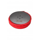 Красная веревка для шибари на катушке - 10 м. - Pecado - купить с доставкой в Новокуйбышевске