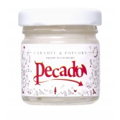 Массажная свеча Caramel   Popcorn - 35 мл. - Pecado - купить с доставкой в Новокуйбышевске