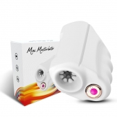 Белый вибромастурбатор Mini Masturbator - Silicone Toys - в Новокуйбышевске купить с доставкой