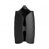 Черный мастурбатор с вибростимуляцией головки Black Glans Trainer - Baile - в Новокуйбышевске купить с доставкой