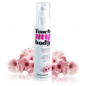Силиконовый лубрикант 2-в-1 Touch My Body с ароматом вишнёвого цвета - 100 мл. - Love to Love - купить с доставкой в Новокуйбышевске