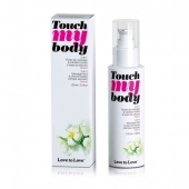 Силиконовый лубрикант 2-в-1 Touch My Body с ароматом моной - 100 мл. - Love to Love - купить с доставкой в Новокуйбышевске