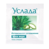 Гель-смазка «Услада с алоэ» - 3 гр. - Биоритм - купить с доставкой в Новокуйбышевске
