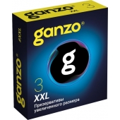 Презервативы увеличенного размера Ganzo XXL - 3 шт. - Ganzo - купить с доставкой в Новокуйбышевске