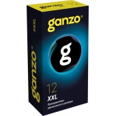 Презервативы увеличенного размера Ganzo XXL - 12 шт. - Ganzo - купить с доставкой в Новокуйбышевске