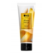 Лубрикант на водной основе OYO Aroma Gel Banana с ароматом банана - 75 мл. - OYO - купить с доставкой в Новокуйбышевске
