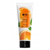 Лубрикант на водной основе OYO Aroma Gel Orange с ароматом апельсина - 75 мл. - OYO - купить с доставкой в Новокуйбышевске
