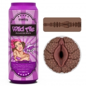 Коричневый мастурбатор-вагина Pleasure Brew Masturbator-Wild Ale в банке - Lovetoy - в Новокуйбышевске купить с доставкой
