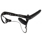 Женский страпон с вагинальной пробкой - 15 см. - Orion - купить с доставкой в Новокуйбышевске