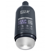 Мастурбатор в бутылке Shower Therapy Deep Cream - Pipedream - в Новокуйбышевске купить с доставкой