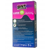 Набор презервативов Bolt Condoms - Luxe - купить с доставкой в Новокуйбышевске