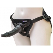 Комплект из трусиков Harness и двух насадок - 20,5 и 18 см. - LOVETOY (А-Полимер) - купить с доставкой в Новокуйбышевске