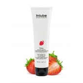 Лубрикант на водной основе Nuei Inlube с алоэ вера и ароматом клубники - 100 мл. - Nuei cosmetics - купить с доставкой в Новокуйбышевске