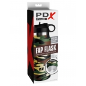 Мастурбатор в камуфляжной колбе Fap Flask - Pipedream - в Новокуйбышевске купить с доставкой