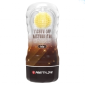 Прозрачный текстурированный мастурбатор Vacuum Cup Masturbator Stellar - Baile - в Новокуйбышевске купить с доставкой