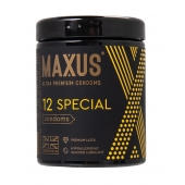Презервативы с точками и рёбрами MAXUS Special - 12 шт. - Maxus - купить с доставкой в Новокуйбышевске
