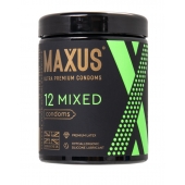 Презервативы MAXUS Mixed - 12 шт. - Maxus - купить с доставкой в Новокуйбышевске