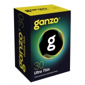 Супертонкие презервативы Ganzo Ultra thin - 30 шт. - Ganzo - купить с доставкой в Новокуйбышевске