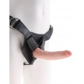 Страпон на виниловых трусиках Strap-on Harness Cock - 17,8 см. - Pipedream - купить с доставкой в Новокуйбышевске