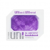 Фиолетовый мастурбатор-стимулятор Tenga Uni Amethyst - Tenga - в Новокуйбышевске купить с доставкой