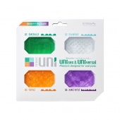 Набор из 4 мастурбаторов-стимуляторов Tenga Uni Variety Pack - Tenga - в Новокуйбышевске купить с доставкой