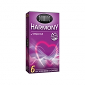 Презервативы с рёбрышками Domino Harmony - 6 шт. - Domino - купить с доставкой в Новокуйбышевске