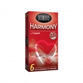 Гладкие презервативы Domino Harmony - 6 шт. - Domino - купить с доставкой в Новокуйбышевске