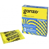 Классические презервативы с обильной смазкой Ganzo Classic - 3 шт. - Ganzo - купить с доставкой в Новокуйбышевске