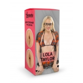 Двусторонний мастурбатор Lola Taylor - 22 см. - ФлешНаш - в Новокуйбышевске купить с доставкой