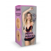 Двусторонний мастурбатор Misha Maver - 22 см. - ФлешНаш - в Новокуйбышевске купить с доставкой