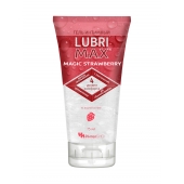 Интимный гель-смазка на водной основе Lubrimax Magic Strawberry - 75 мл. - ИнтелБИО - купить с доставкой в Новокуйбышевске