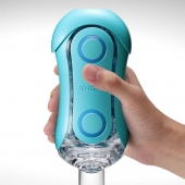 Голубой мастурбатор Tenga Flip ORB Ocean - Tenga - в Новокуйбышевске купить с доставкой