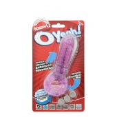 Фиолетовое эрекционное кольцо с вибрацией и пальчиком OYEAH PURPLE - Screaming O - в Новокуйбышевске купить с доставкой