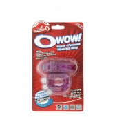 Фиолетовое эрекционное виброкольцо OWOW PURPLE - Screaming O - в Новокуйбышевске купить с доставкой
