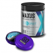 Гладкие презервативы Maxus G spot с двойной спиралью - 15 шт. - Maxus - купить с доставкой в Новокуйбышевске
