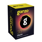 Классические презервативы с обильной смазкой Ganzo Classic - 30 шт. - Ganzo - купить с доставкой в Новокуйбышевске