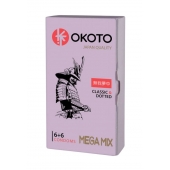 Презервативы OKOTO Mega Mix - 12 шт. - Sitabella - купить с доставкой в Новокуйбышевске