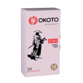 Тонкие презервативы OKOTO Ultra Thin - 12 шт. - Sitabella - купить с доставкой в Новокуйбышевске