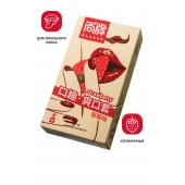 Презервативы Elasun Strawberry с аромато клубники - 10 шт. - Elasun - купить с доставкой в Новокуйбышевске