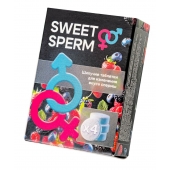 Шипучие таблетки для мужчин Sweet Sperm для изменения вкуса спермы (4 шт. по 0,5 гр.) - Капиталпродукт - купить с доставкой в Новокуйбышевске