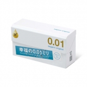 Увлажнённые презервативы Sagami Original 0.01 Extra Lub - 12 шт. - Sagami - купить с доставкой в Новокуйбышевске
